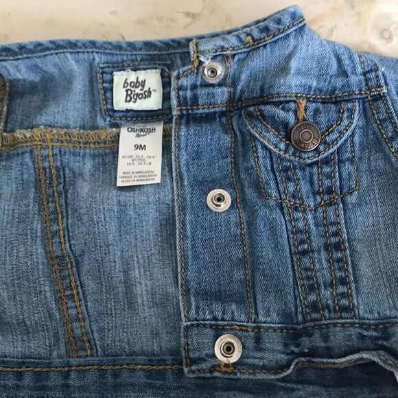 OshKosh Bolero Denim Jean Jacket 9 Months - Picture 9 of 10